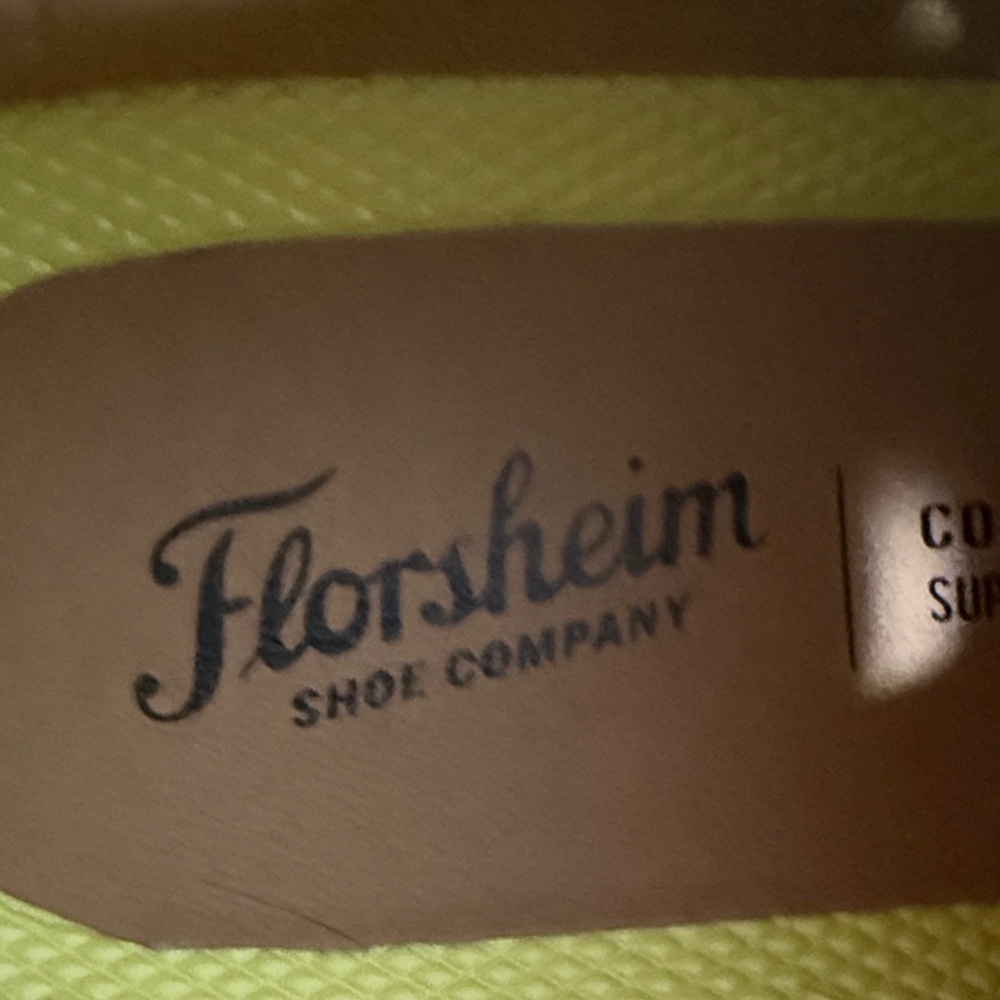 Florsheim Monopoli size 9 Black Leather Slip-On Sneakers - BRAND NEW - Picture 4 of 5